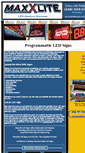 Mobile Screenshot of maxxlite.com